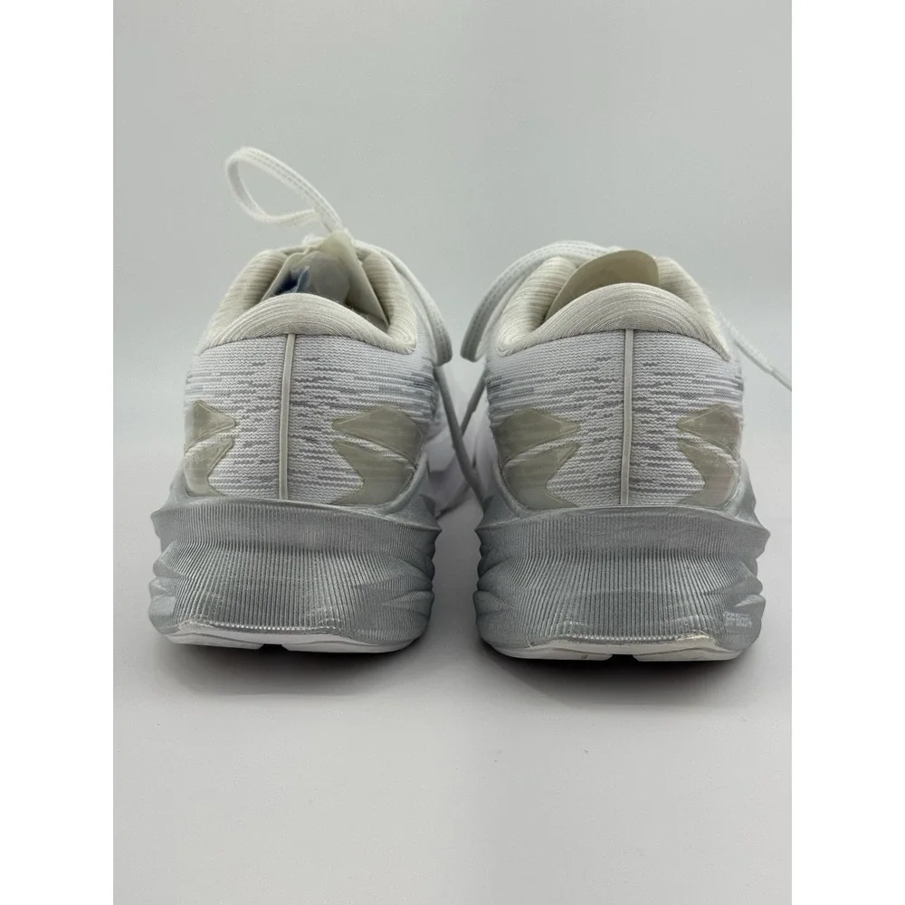 Asics Novablast 3 Running Shoes Women's White Piedmont Grey 1012B288 Size 11